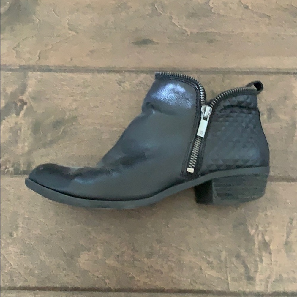 Lucky brand leather booties